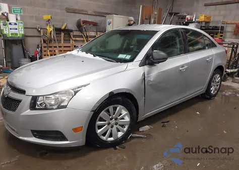 2011 Chevrolet Cruze Ls из США, поврежденный, VIN 1G1PD5SHXB7198009